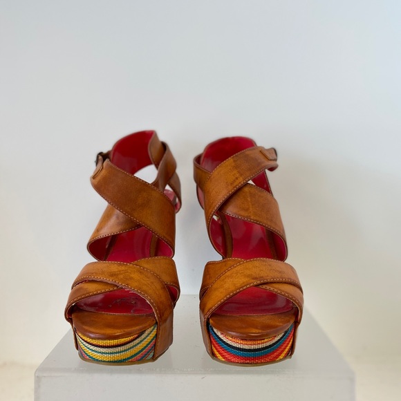 Unlisted Strappy Wedges - Picture 3 of 5